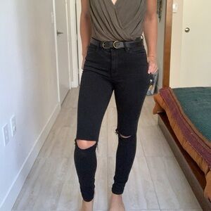 Urban Outfitters BDG Twig High Rise Black Women Jeans